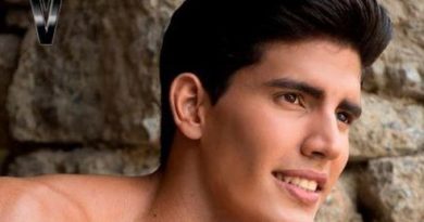 Joven modelo Manuel Lima, victima en extrañanas circunstancias.