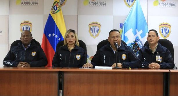 Declaraciones realizadas por el CICPC