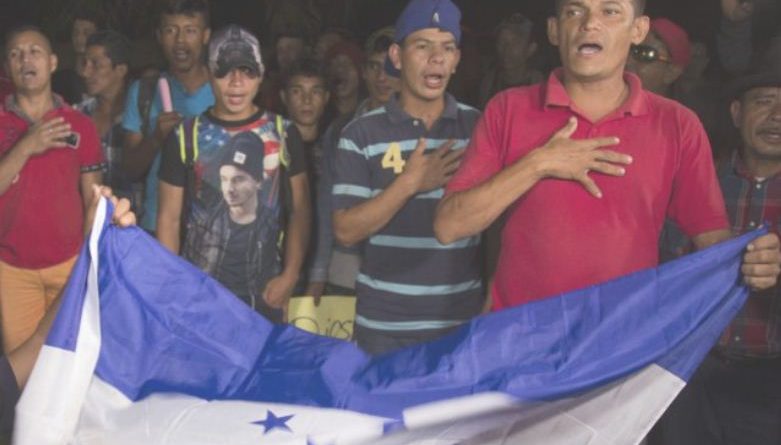 Cada caravana en Honduras lleva más fuerza que la anterior.