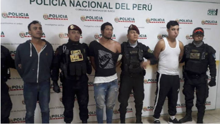 La banda venezolana capturada, la llmaban Los venecos del Surco.