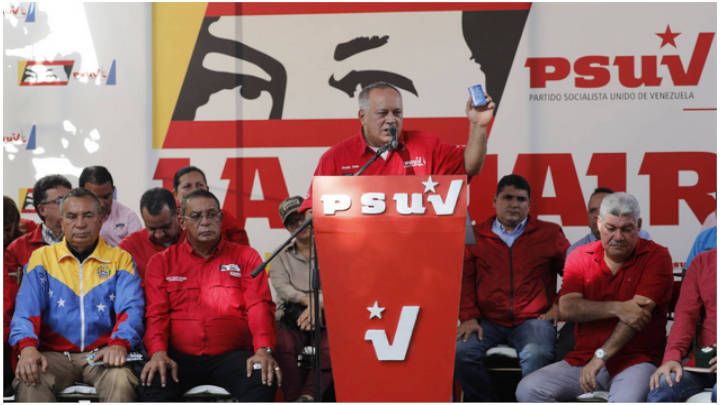 Diosdado Cabello niega conversaciones con EEUU