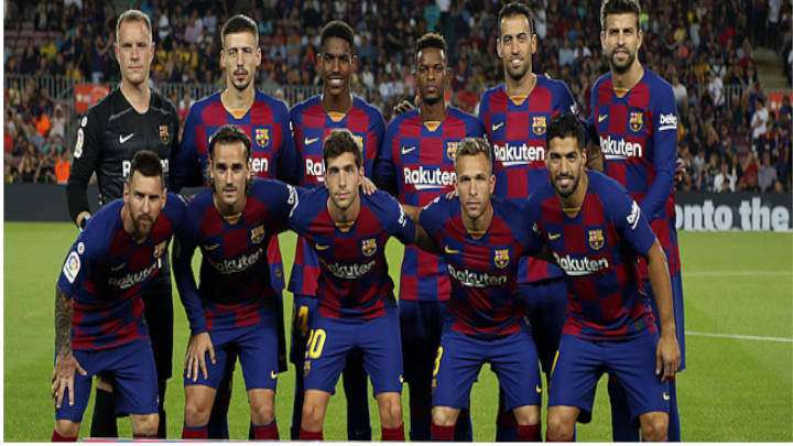 El Barcelona en su momento inicial