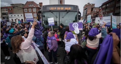 Grupos protestan por la erradicación de la violencia de género