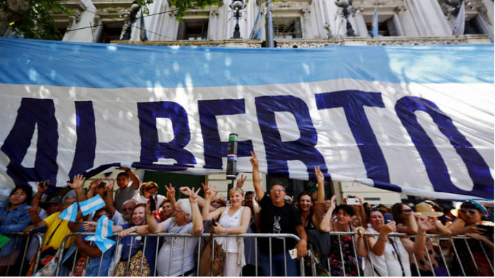 Día de fiesta en Argentina por vuelta peronista.