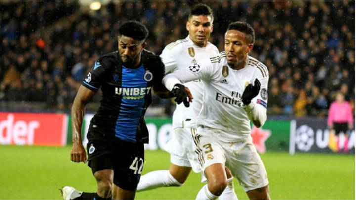 Militao activo ante el Brujas