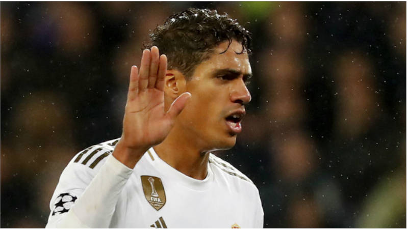 Varane protegido y sin lesiones