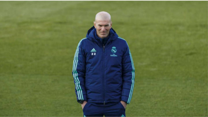 Zinedine Zidane, técnico francés del Real Madrid