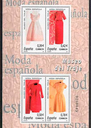 La moda vista a través de los sellos de España