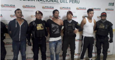 La banda venezolana capturada, la llmaban Los venecos del Surco.