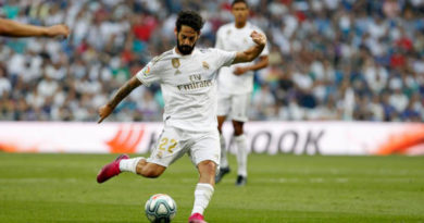 Isco ingresa a la lista de lesionados del Real Madrid