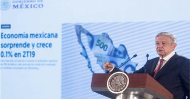 López Obrador en la Conferencia de prensa, indica que vamos bien en asuntos de economía