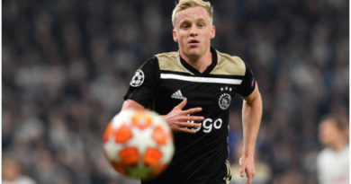 El Ajax no suelta así nada más a Donny Van de Beek