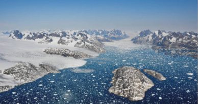 Groenlandia ha perdido 3,8 billones de toneladas de hielo desde 1992