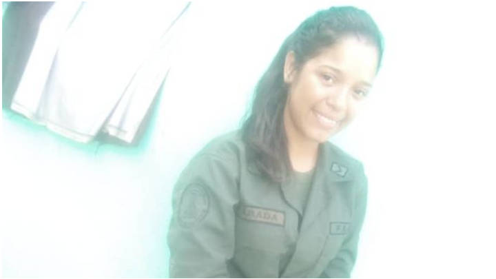 Mariola Parada, sargento primero muerta el 2 de febrero